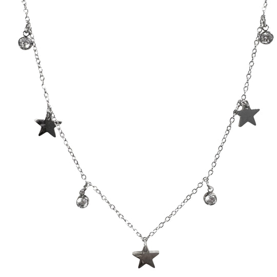 COLLANA STELLE E PUNTI LUCE