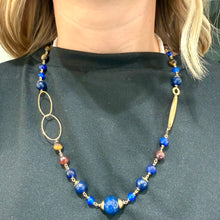 Carica l'immagine nel visualizzatore di Gallery, COLLANA OCCHIO DI TIGRE E QUARZO
