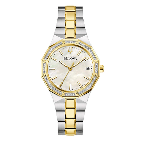 BULOVA OCTAGON LADY DIAMONDS