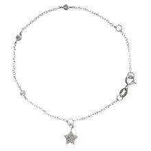 Carica l&#39;immagine nel visualizzatore di Gallery, BRACCIALE PUNTI LUCE E STELLA PENDENTE
