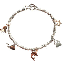 Carica l&#39;immagine nel visualizzatore di Gallery, BRACCIALE DADI E PENDENTI
