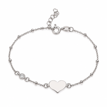 Carica l'immagine nel visualizzatore di Gallery, BRACCIALE CUORE E PUNTO LUCE
