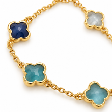 Carica l'immagine nel visualizzatore di Gallery, BRACCIALE SFUMATURE DI BLU
