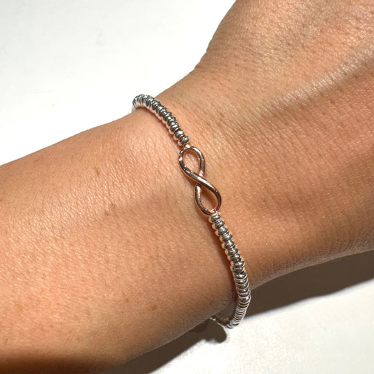 BRACCIALE INFINITO E PEPITE