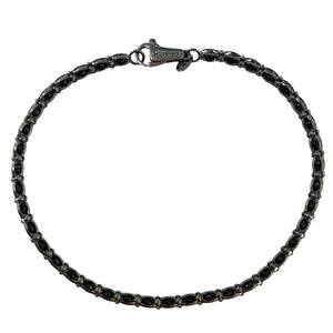 BRACCIALE CRISTALLI NERI
