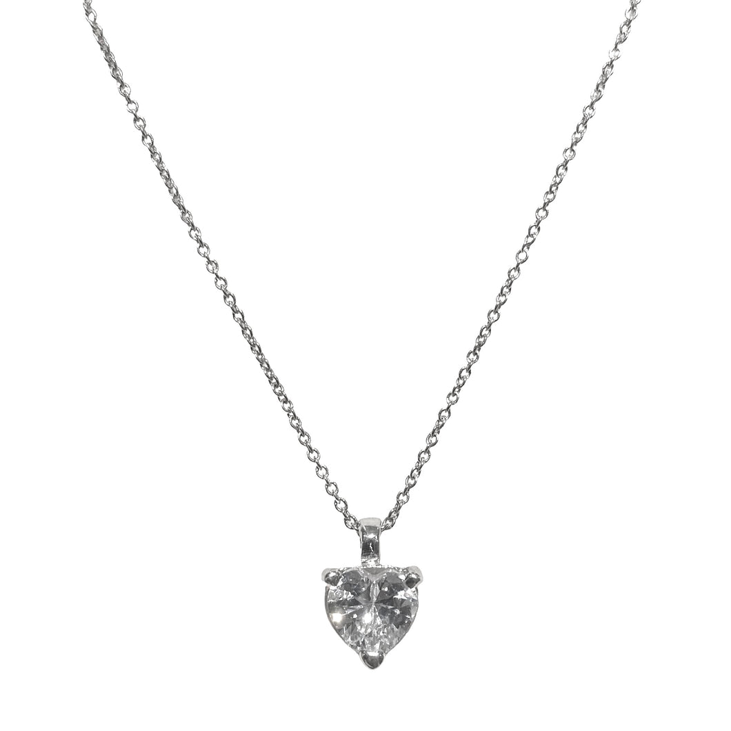 COLLANA PUNTO LUCE A FORMA DI CUORE