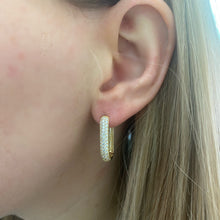 Carica l'immagine nel visualizzatore di Gallery, ORECCHINI RETTANGOLARI
