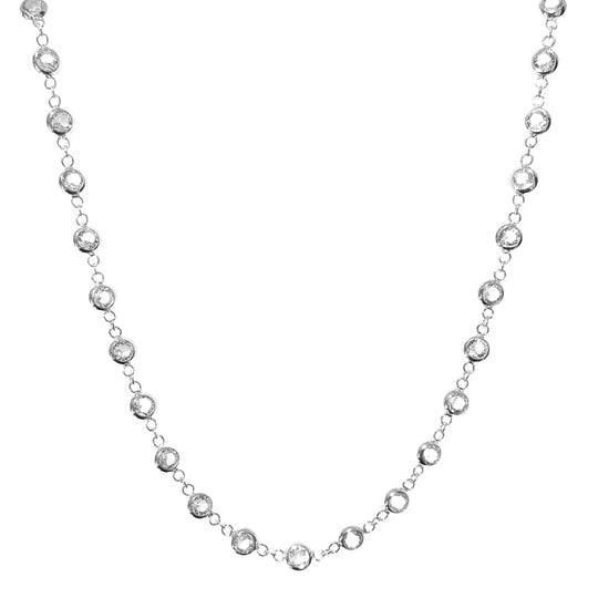 COLLANA ZIRCONI BIANCHI