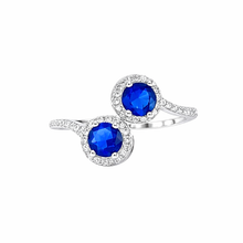 Carica l'immagine nel visualizzatore di Gallery, ANELLO BILOGI BLU
