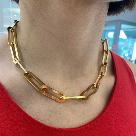 COLLANA CATENA DORATA