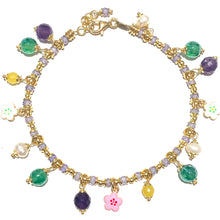 Carica l&#39;immagine nel visualizzatore di Gallery, BRACCIALE PIETRE E CHARM
