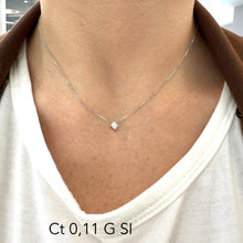 Carica l&#39;immagine nel visualizzatore di Gallery, COLLANA PUNTO LUCE DIAMANTE A GRIFF
