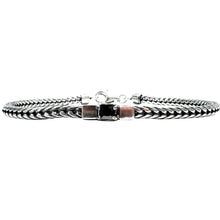 Carica l&#39;immagine nel visualizzatore di Gallery, BRACCIALE PUNTO LUCE NERO
