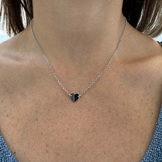COLLANA CUORE LISCIO