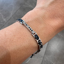 Carica l&#39;immagine nel visualizzatore di Gallery, BRACCIALE IN ARGENTO E CERAMICA
