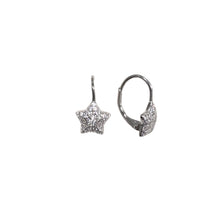 Carica l'immagine nel visualizzatore di Gallery, ORECCHINI MONACHELLA CON STELLA

