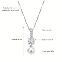 Carica l'immagine nel visualizzatore di Gallery, COLLANA PERLA DI LUCE
