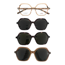 Carica l'immagine nel visualizzatore di Gallery, OCCHIALE VISTA/SOLE CLIP ON - TRCA348
