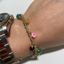 Carica l&#39;immagine nel visualizzatore di Gallery, BRACCIALE PIETRE E CHARM
