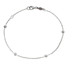 Carica l&#39;immagine nel visualizzatore di Gallery, BRACCIALE MINI PUNTI LUCE ORO BIANCO
