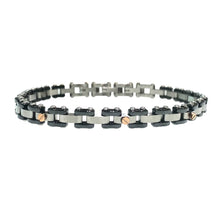 Carica l&#39;immagine nel visualizzatore di Gallery, BRACCIALE IN MAGLIA CON CHIODI
