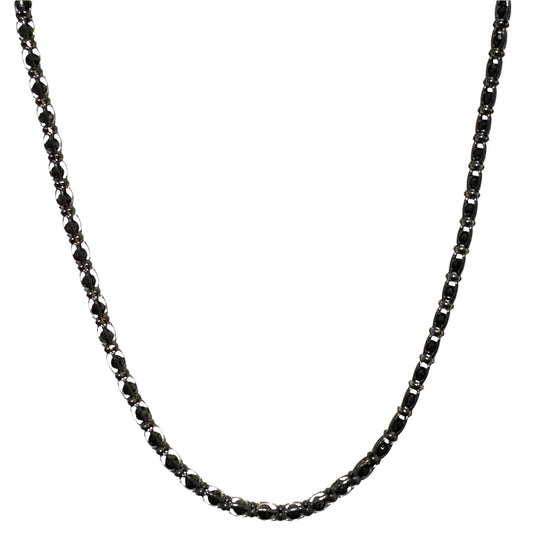 COLLANA CRISTALLI LUMINOSI BRUNITA