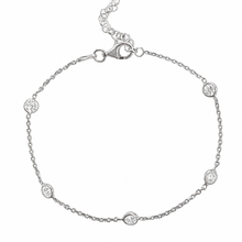 Carica l'immagine nel visualizzatore di Gallery, BRACCIALE PUNTI LUCE DI ZIRCONI
