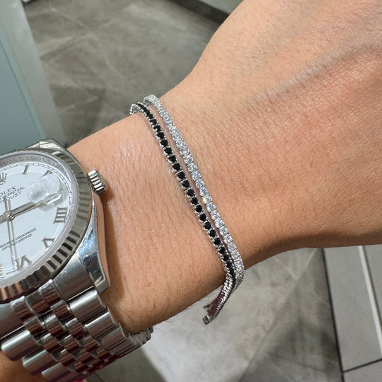 BRACCIALE TENNIS SOTTILE