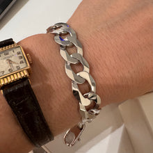 Carica l'immagine nel visualizzatore di Gallery, BRACCIALE UOMO MAGLIA GROUMETTE - 5° misura
