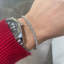 Carica l&#39;immagine nel visualizzatore di Gallery, BRACCIALE RIGIDO INTRECCIATO
