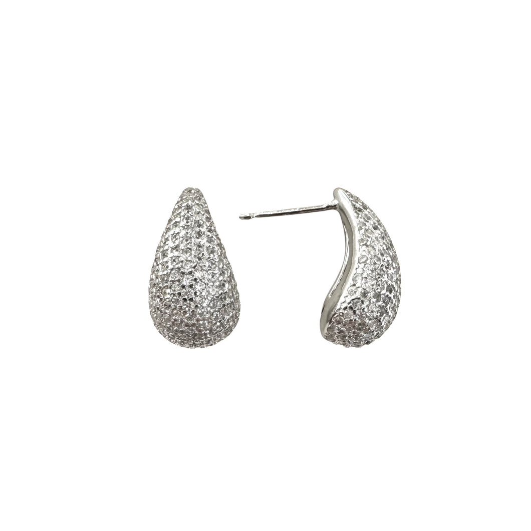 ORECCHINI GOCCE BRILLANTI MEDIUM