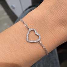 Carica l'immagine nel visualizzatore di Gallery, BRACCIALE CUORE SCINTILLANTE

