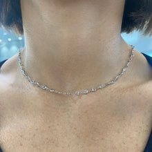 Carica l&#39;immagine nel visualizzatore di Gallery, COLLANA ZIRCONI BIANCHI
