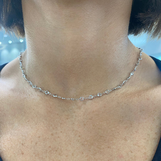 COLLANA ZIRCONI BIANCHI