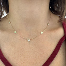 Carica l&#39;immagine nel visualizzatore di Gallery, COLLANA CUORICINI
