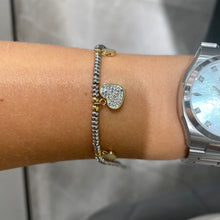 Carica l&#39;immagine nel visualizzatore di Gallery, BRACCIALE CUORI DORATI

