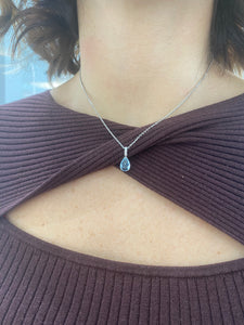 COLLANA GOCCIA AZZURRA