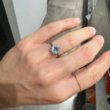 Carica l&#39;immagine nel visualizzatore di Gallery, ANELLO KATE AZZURRO
