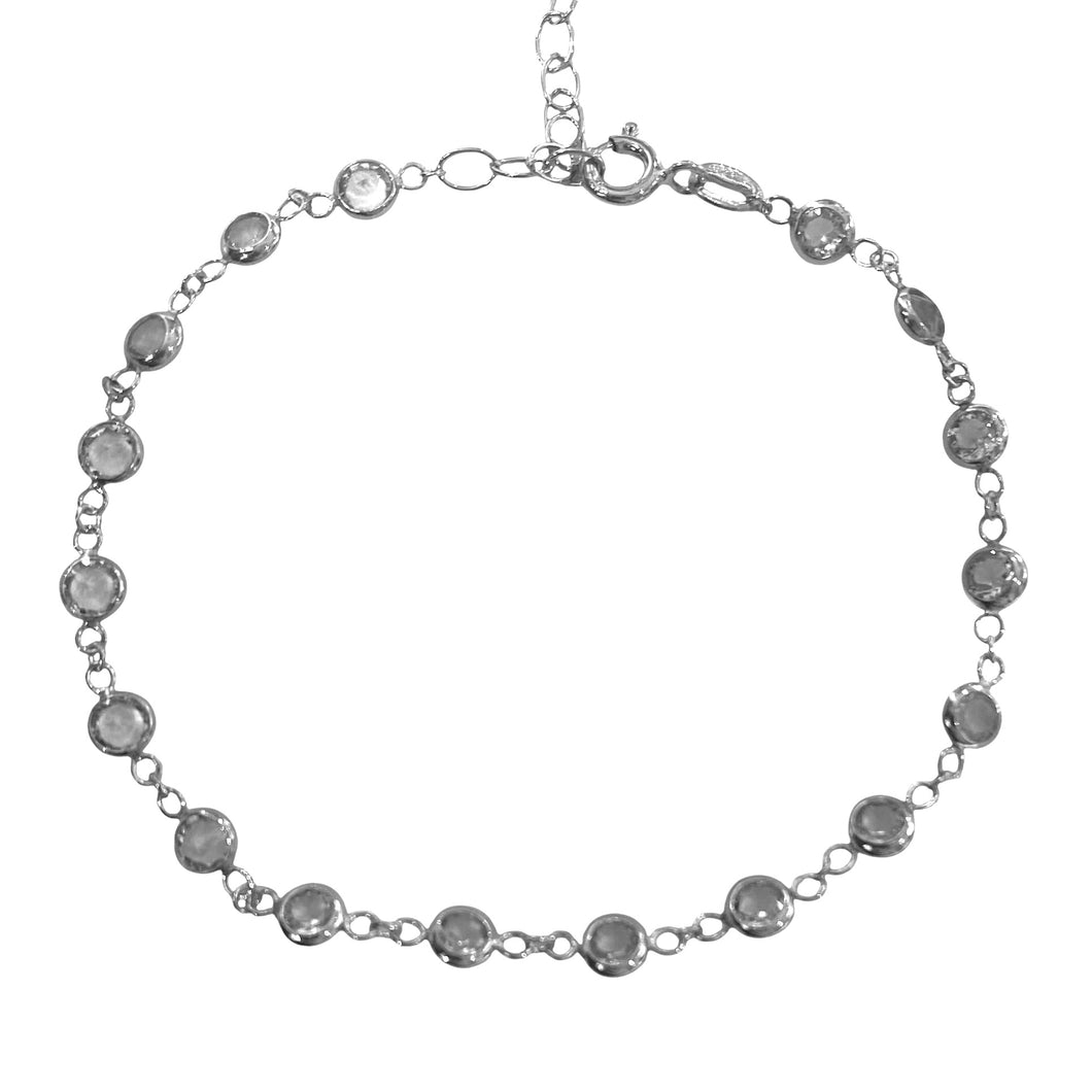 BRACCIALE CON ZIRCONI BIANCHI