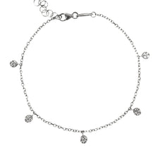 Carica l&#39;immagine nel visualizzatore di Gallery, BRACCIALE CHARM PUNTI LUCE ORO BIANCO
