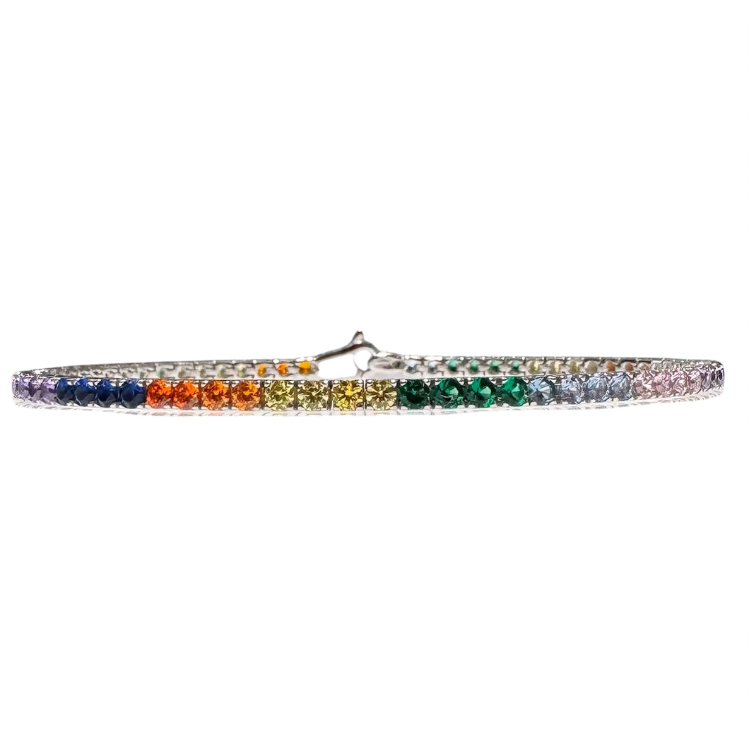 TENNIS ZIRCONI MULTICOLOR