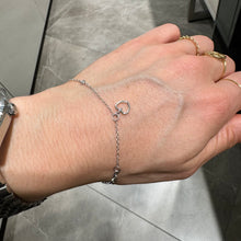 Carica l&#39;immagine nel visualizzatore di Gallery, BRACCIALE PUNTI LUCE E CUORE PENDENTE
