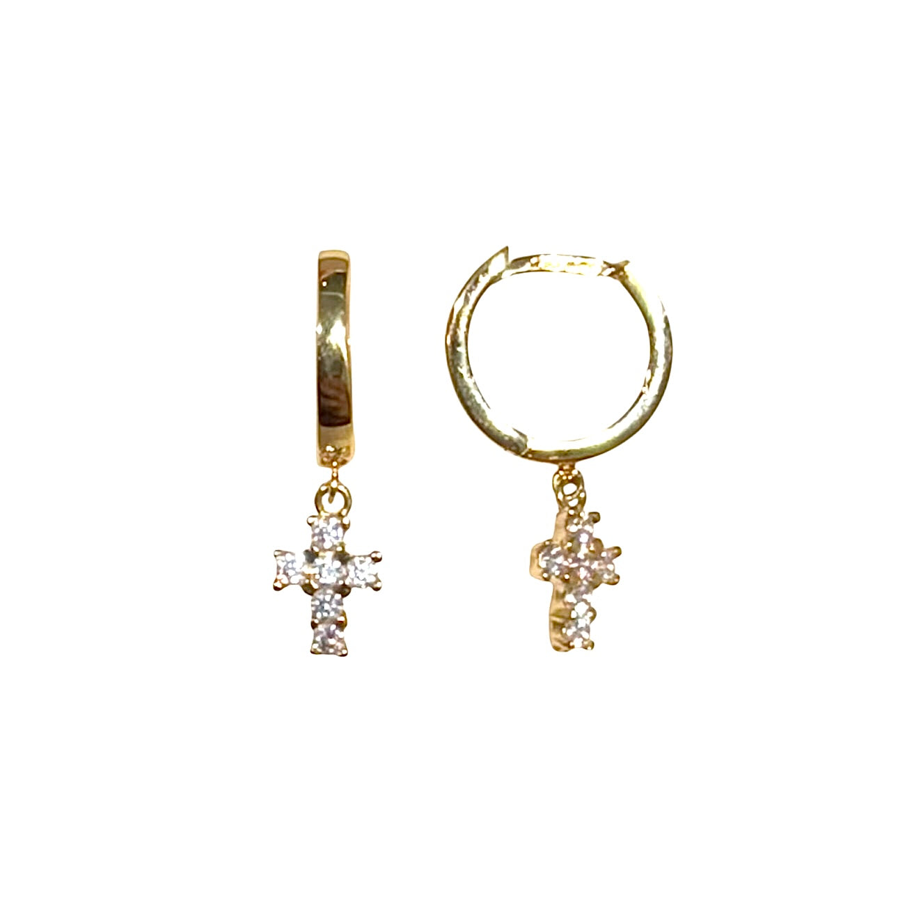 ORECCHINI CERCHI CON CROCE – GOLDEN ORO SRL - Foto 11