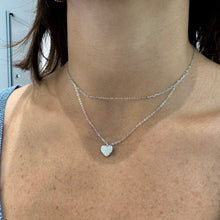 Carica l&#39;immagine nel visualizzatore di Gallery, COLLANA DOPPIA CON CUORE LUMINOSO
