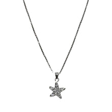 Carica l&#39;immagine nel visualizzatore di Gallery, COLLANA STELLA MARINA CON DIAMANTI
