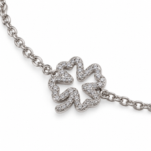 Carica l'immagine nel visualizzatore di Gallery, BRACCIALE QUADRIFOGLIO BRILLANTE
