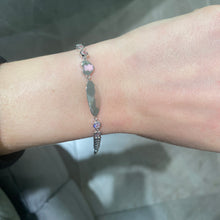 Carica l'immagine nel visualizzatore di Gallery, BRACCIALE PUNTI LUCE ROSA BABY
