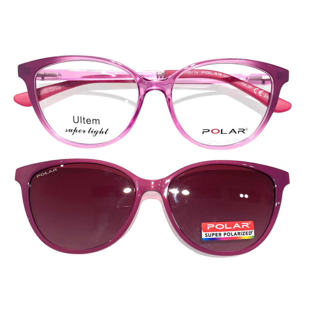 Occhiali Da Bambina Da Vista OCCHIALE VISTA/SOLE POLAR CLIP