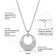 Carica l'immagine nel visualizzatore di Gallery, COLLANA CERCHIO DI LUCE
