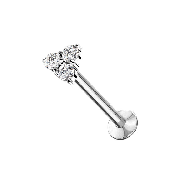 ORECCHINO TRE CRISTALLI